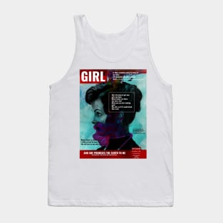 Girl - Surreal/Collage Art Tank Top